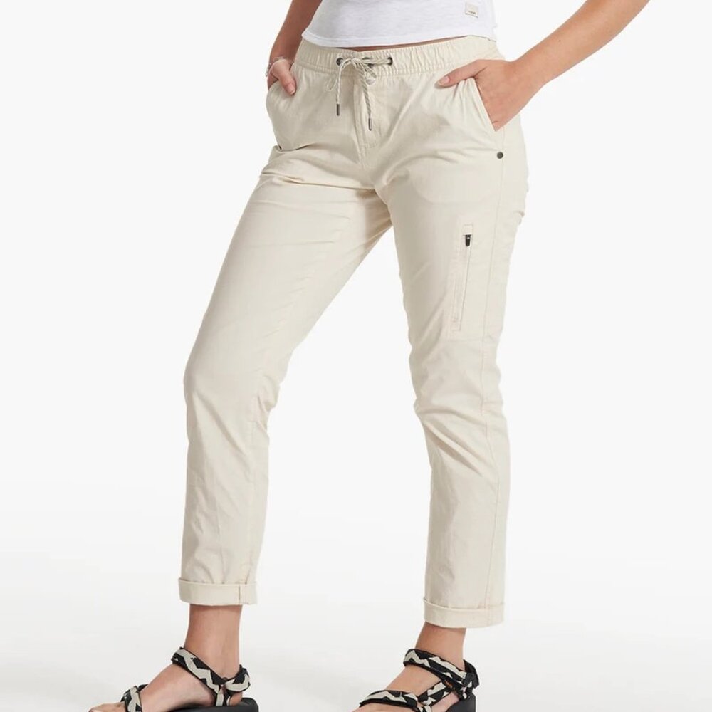 Vuori Women's Cream Trousers